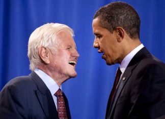 U.S. Honors Sen. Who Met With Communists, Rented Brothel, Let Mistress Drown ted-kennedy