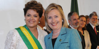 Rousseff and Clinton