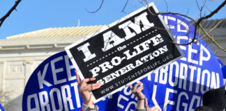 Pro-Life Protester
