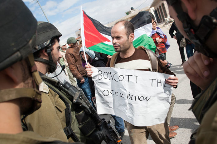 Palestinian Protester