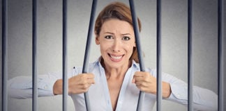 Jailed Woman