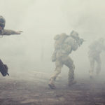 United States Army rangers in action
